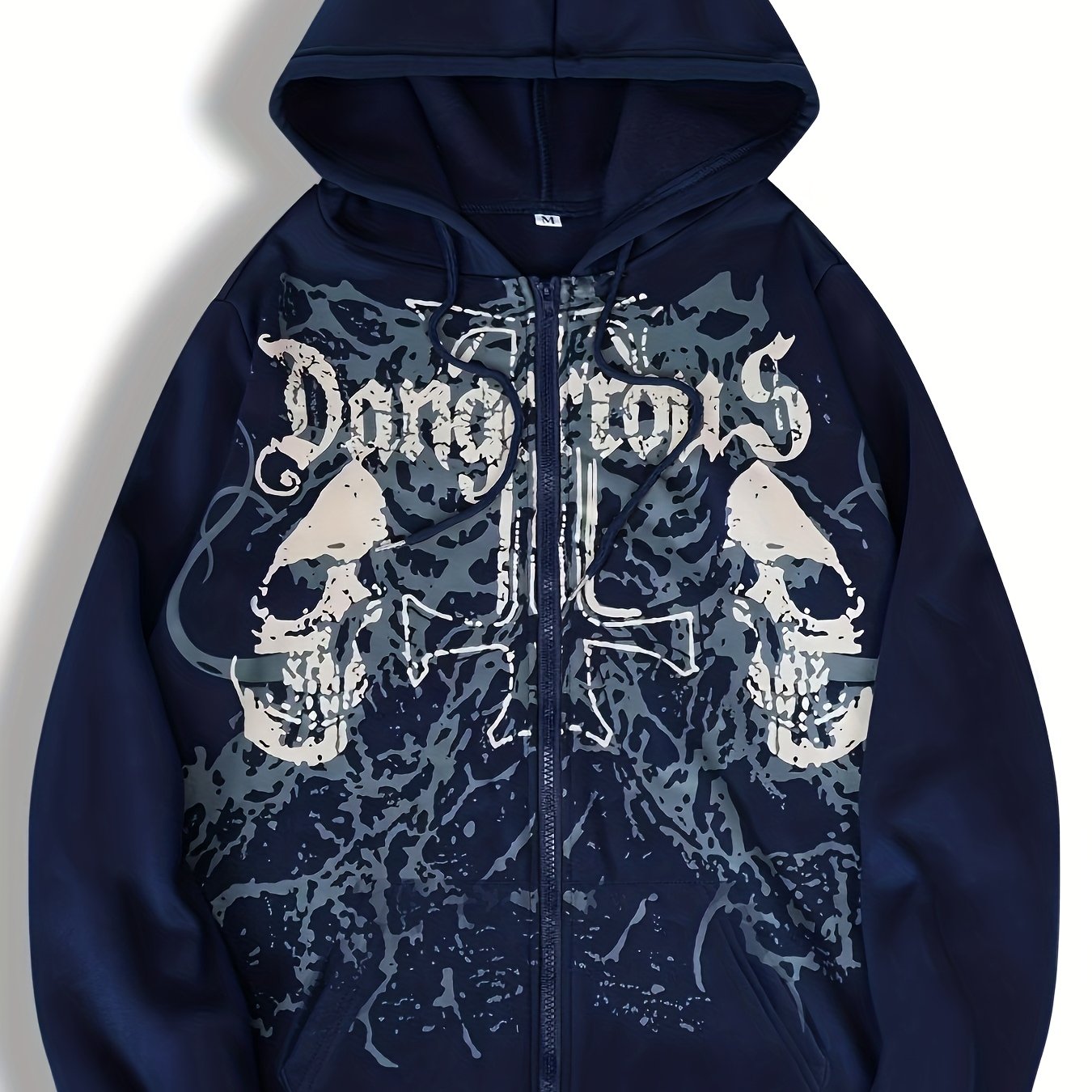 Trendy Pattern Women's Fashion Hooded Sweatshirt, Available in Christmas Red