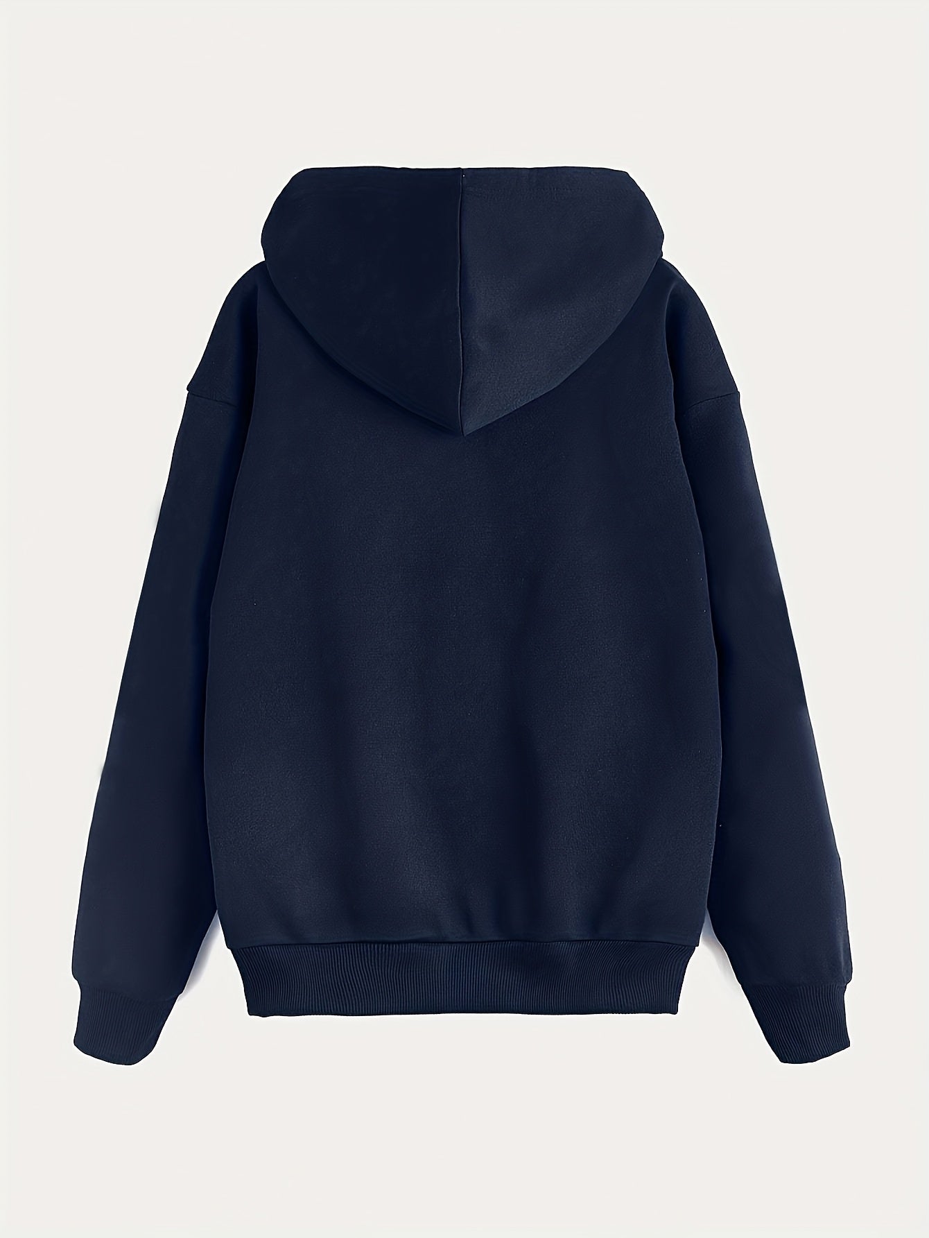 Trendy Pattern Women's Fashion Hooded Sweatshirt, Available in Christmas Red