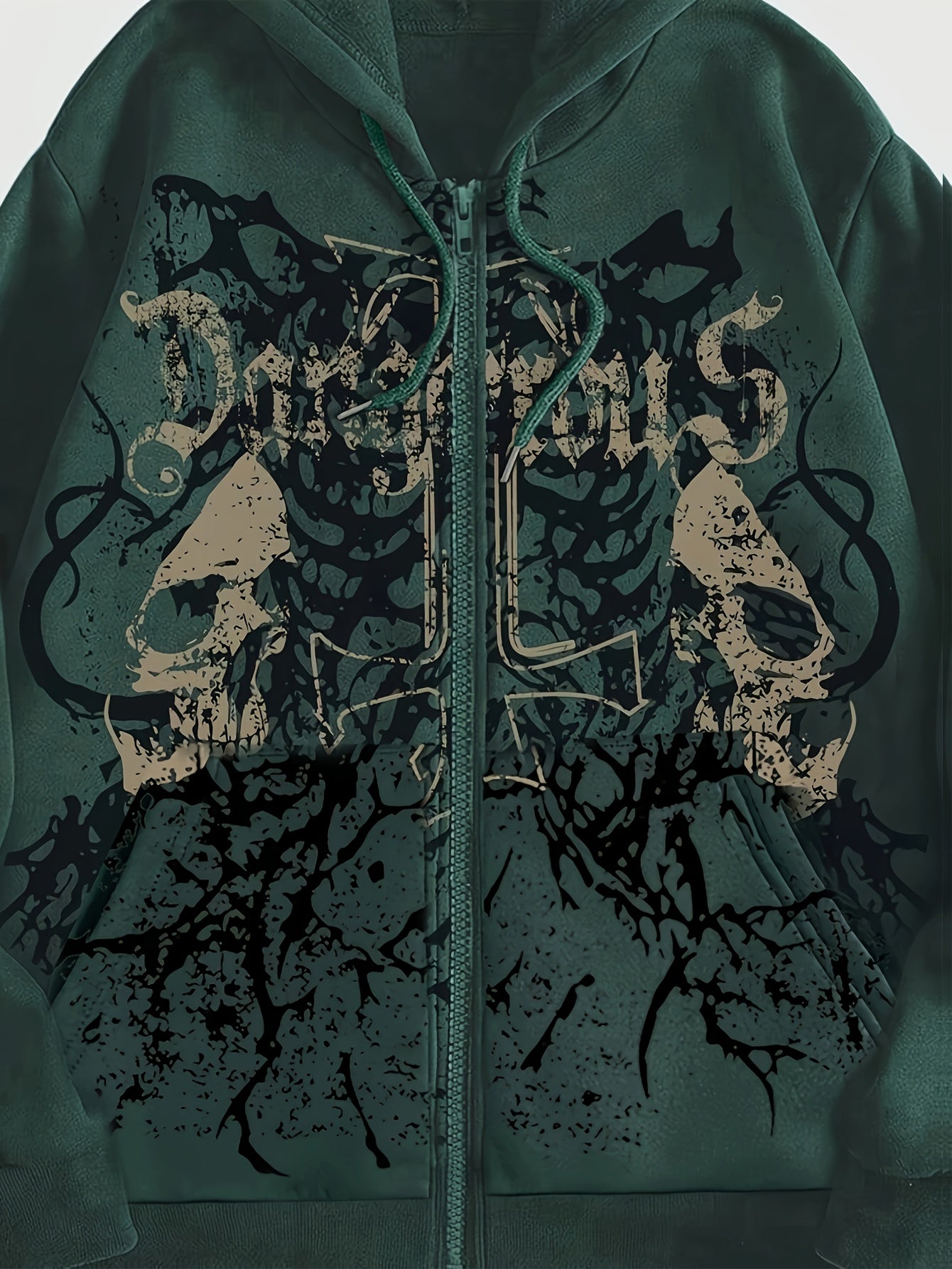 Trendy Pattern Women's Fashion Hooded Sweatshirt, Available in Christmas Red