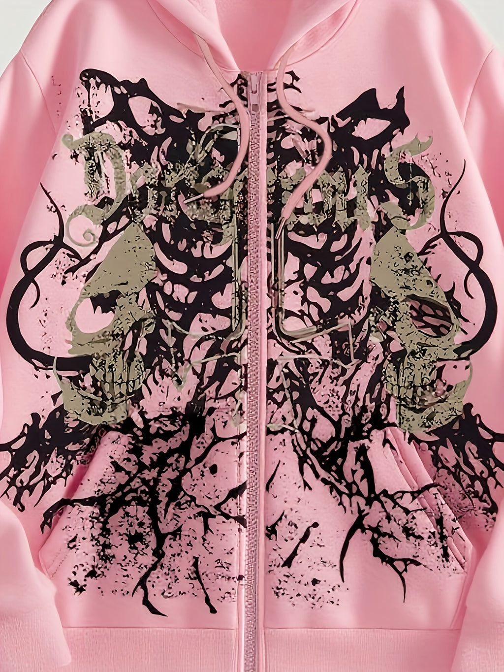 Trendy Pattern Women's Fashion Hooded Sweatshirt, Available in Christmas Red