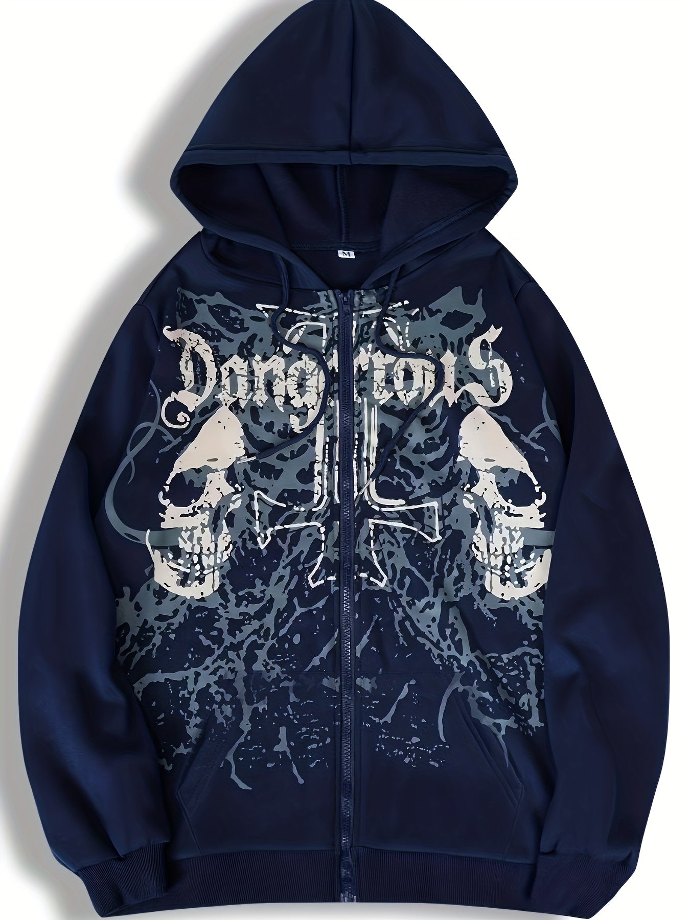 Trendy Pattern Women's Fashion Hooded Sweatshirt, Available in Christmas Red